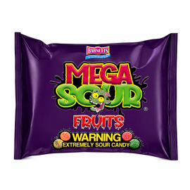 Barnetts Mega Sour Fruits 104g