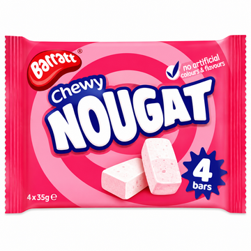 Barratt Chewy Nougat 4 Pack