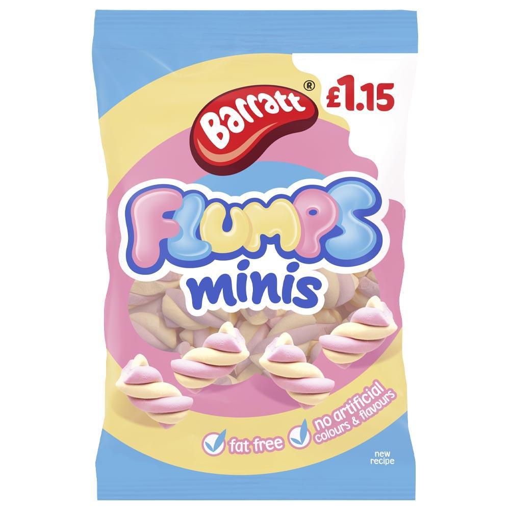 Barratt Flumps minis Bag 120g PMP - Bags, Boxes & Bars – Giant Bradley ...
