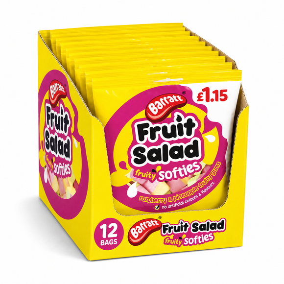 Barratt Fruit Salad Softies 120g PMP