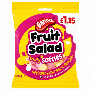 Barratt Fruit Salad Softies 120g PMP