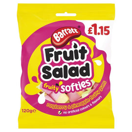 Barratt Fruit Salad Softies 120g PMP