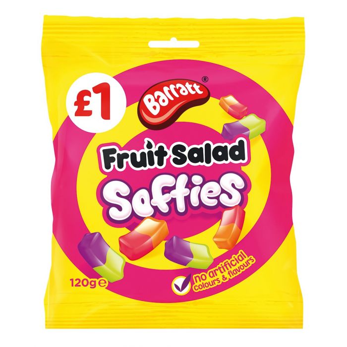 Barratt Fruit Salad Softies 120g