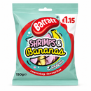 Barratt Shrimps & Bananas Bag 150g PMP