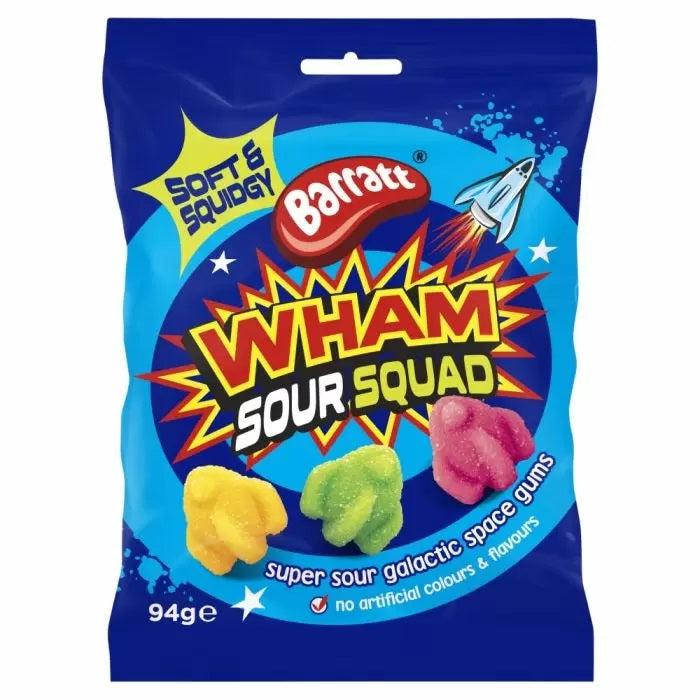 Barratt Wham Sour Squad Bag 94g