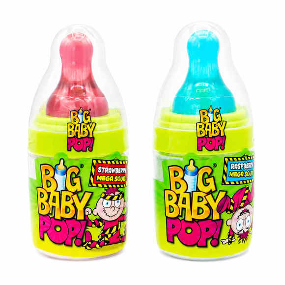 Bazooka Big Baby Pop Favourites Sour 32g
