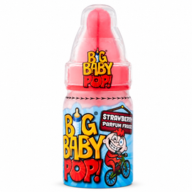 Bazooka Big Baby Pop Lollipop with Dipping Powder 32g