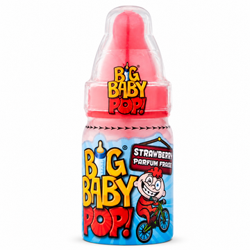 Bazooka Big Baby Pop Lollipop with Dipping Powder 32g