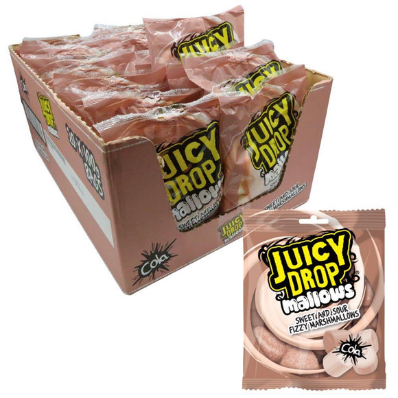 Bazooka Juicy Drop Mallows Cola Bag 100g (BBD 14.04.26)