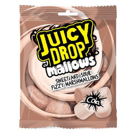 Bazooka Juicy Drop Mallows Cola Bag 100g (BBD 14.04.26)
