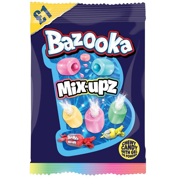 Bazooka Mix Upz Bag 120g PMP