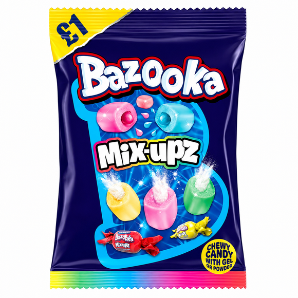 Bazooka Mix Upz Bag 120g PMP