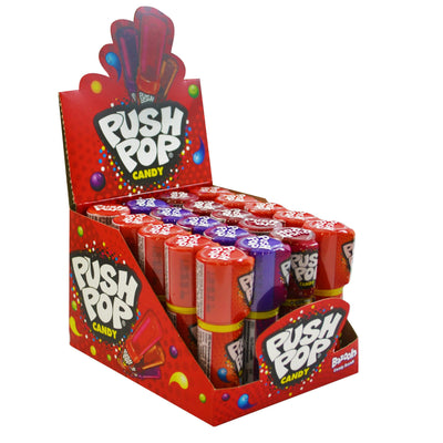 Bazooka Push Pop Candy 15g Random Flavour