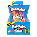 Bazooka Rattlerz Fruity Chewy Candies Share Bag 100g PMP
