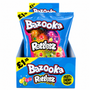 Bazooka Rattlerz Fruity Chewy Candies Share Bag 100g PMP
