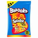 Bazooka Splashz Fruit Fiesta Bag 120g PMP