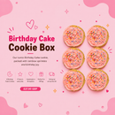Birthday Cake Cookie 6 Box