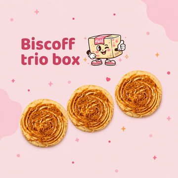 Biscoff Cookie Trio Box