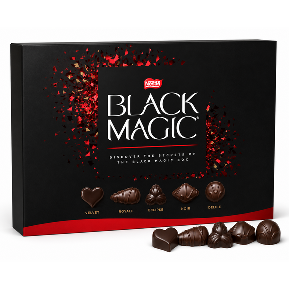 Black Magic Dark Chocolate Box 348g