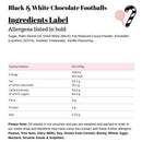 Black & White Chocolate Footballs