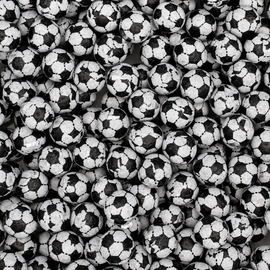 Black & White Chocolate Footballs