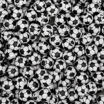 Black & White Chocolate Footballs