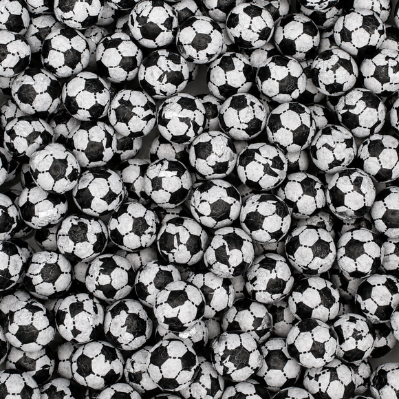 Black & White Chocolate Footballs