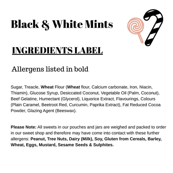 Black & White Mints