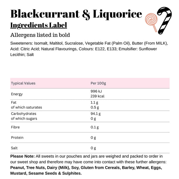 Blackcurrant & Liquorice