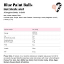 Blue Paint Balls