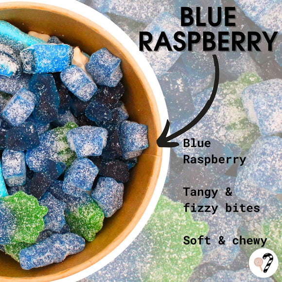 Blue Raspberry Candy Salad Bowl