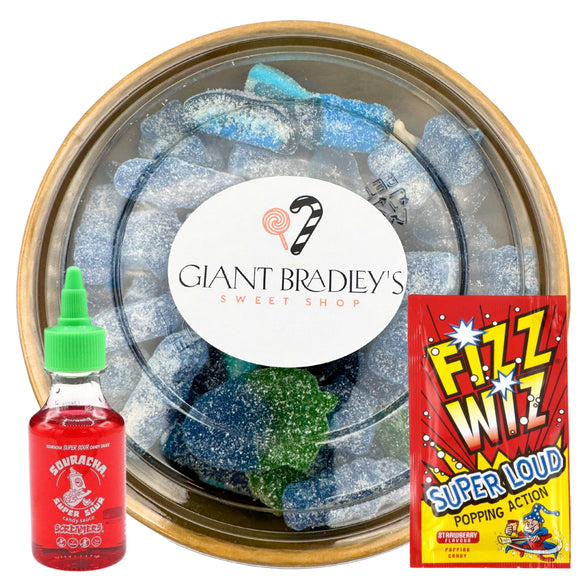 Blue Raspberry Candy Salad Bowl