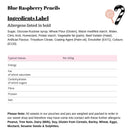 Blue Raspberry Pencils