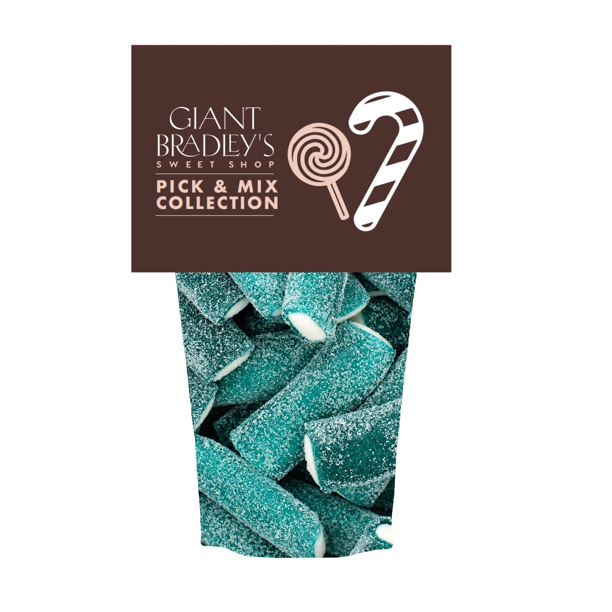 Blue Raspberry Rocketz – Giant Bradley's Online Sweet Shop