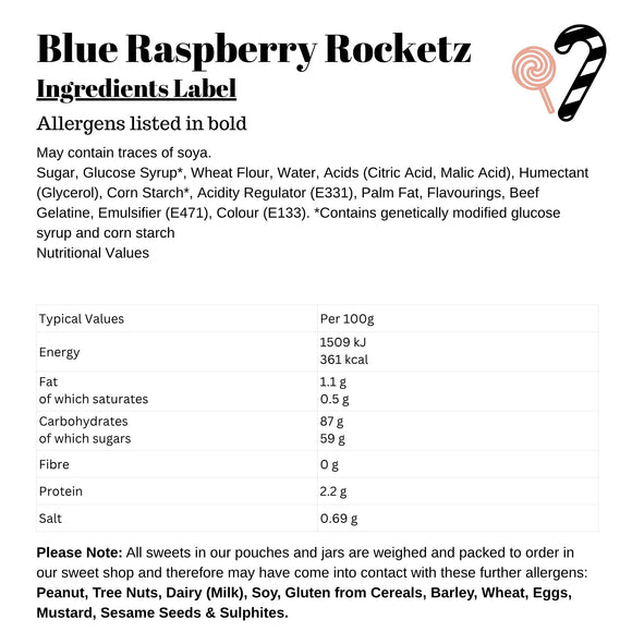 Blue Raspberry Rocketz