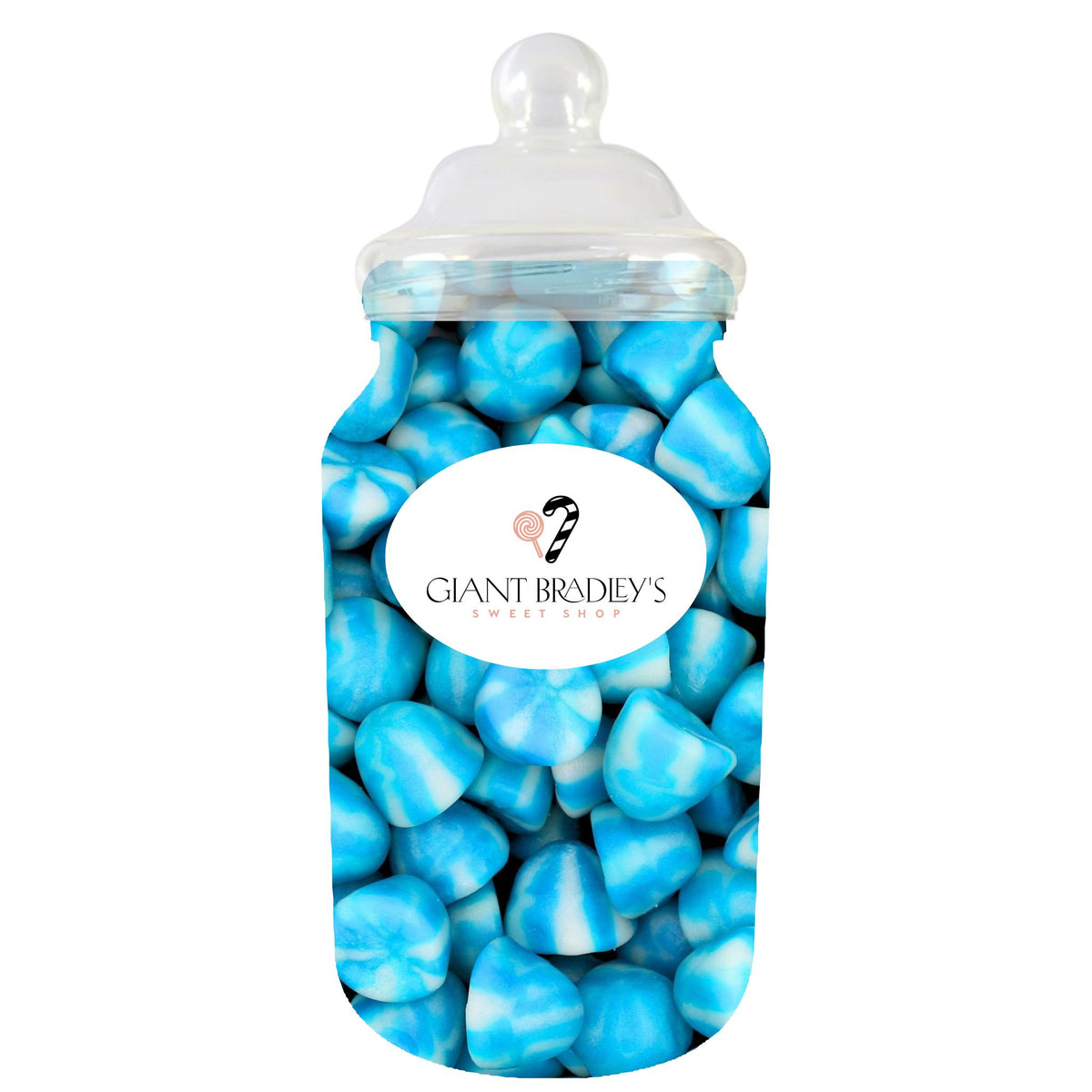 Blue Raspberry Twist Kisses