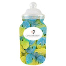 Blue and Yellow Skulls