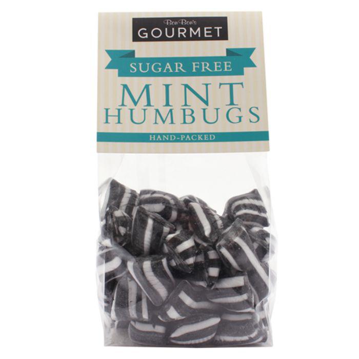 Bon Bon's Gourmet Sugar Free Mint Humbugs 160g