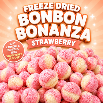 Bonbon Bonanza Freeze Dried Strawberry 50g