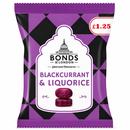 Bonds Blackcurrant & Liquorice Bags 120g PMP