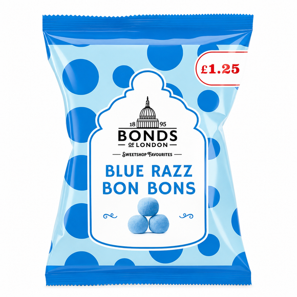 Bonds Blue Raspberry Bon Bons Bags 110g PMP