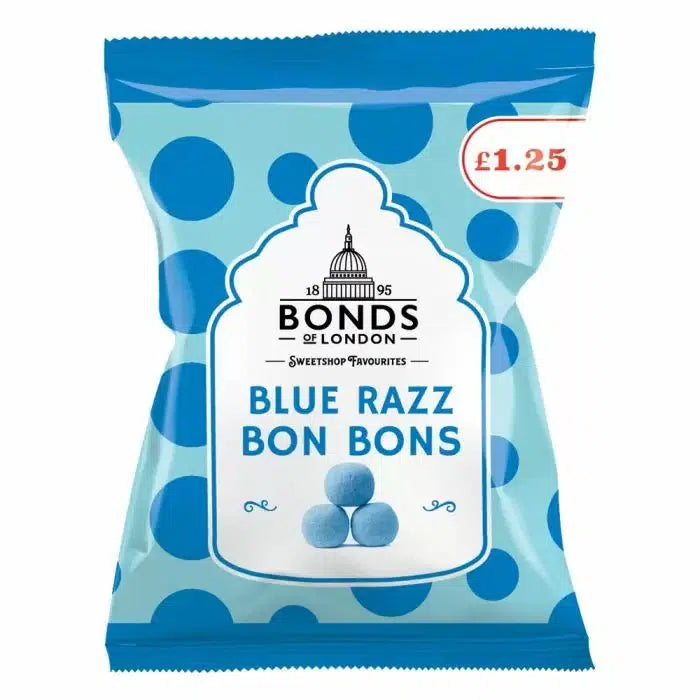 Bonds Blue Raspberry Bon Bons Bags 130g