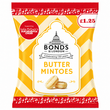 Bonds Butter Mintoes Bags 120g PMP