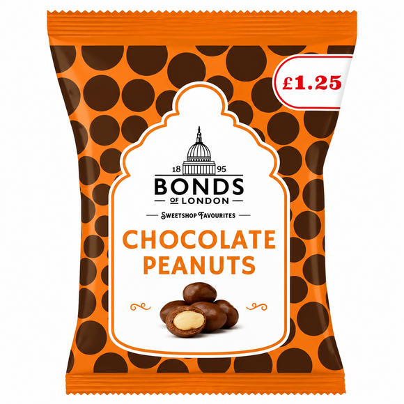 Bonds Chocolate Peanuts 75g PMP
