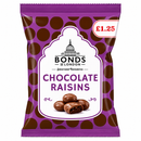 Bonds Chocolate Raisins 75g PMP