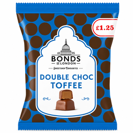 Bonds Double Choc Toffee Bags 100g PMP