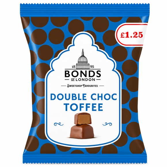 Bonds Double Choc Toffee Bags 100g PMP