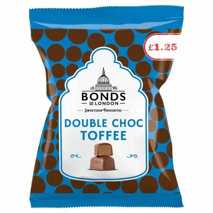 Bonds Double Choc Toffee Bags 100g