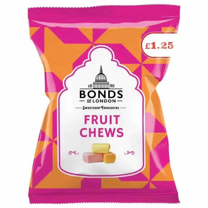 Bonds Fruit Chews Bags 120g