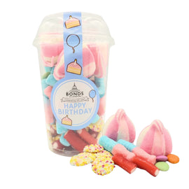 Bonds Happy Birthday Candy Cup 265g